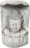 Product image 2 of the product “Anwar - Buddha Bust, relief cut out of tree, 28,5cm H | cast stone ”